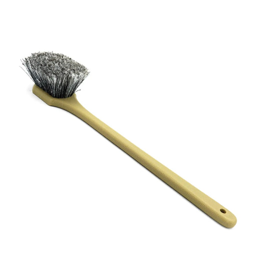 PVC Fiber 20inch Long Handle Car Tire Hub Rim Tyre Wheel Washer Detailing Cleaning Brush